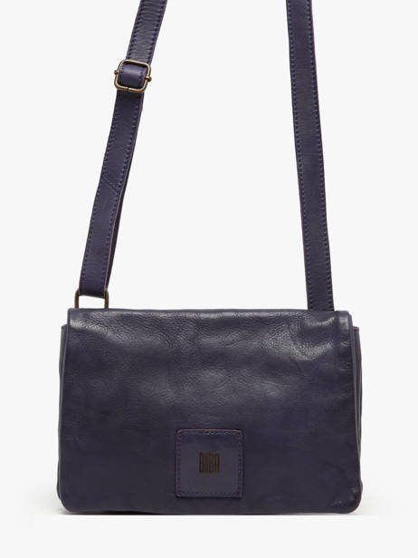 Cross Body Tas Heritage Leder Biba Rood heritage BT33 ander zicht 2